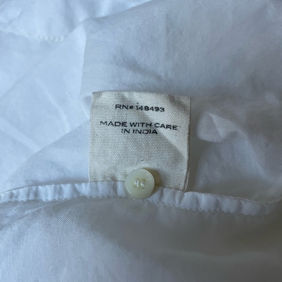 Doen Jane Top Size XXL White Sand Cotton NWOT - Picture 10 of 10